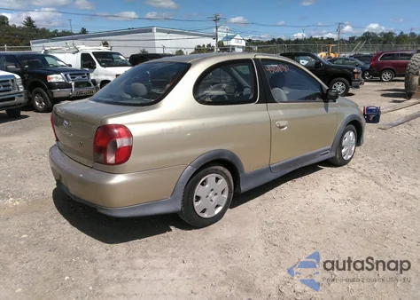 2002 Toyota Echo из США, поврежденный, VIN JTDAT123120210036